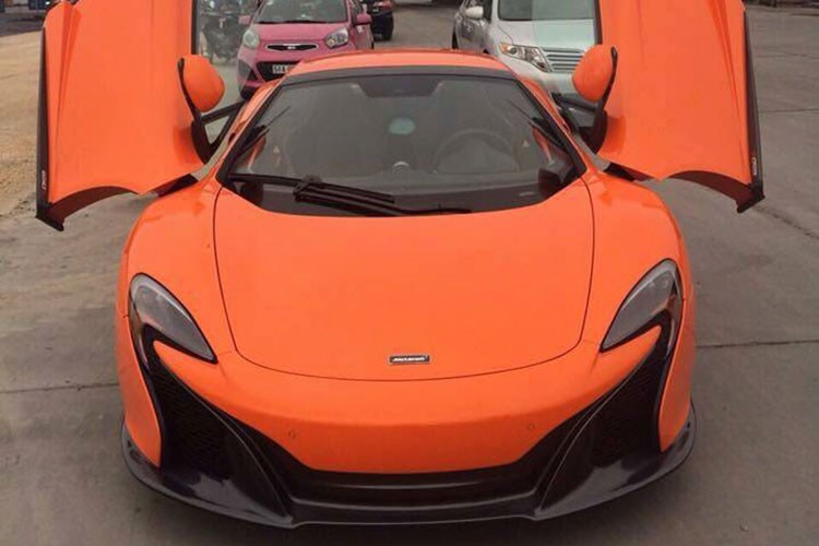 Sieu xe McLaren 650S Spider cap cang Hai Phong-Hinh-3